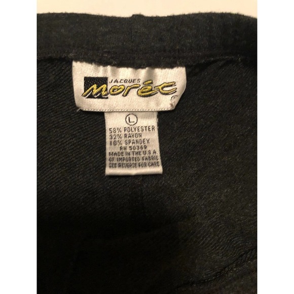 Vintage 80s Tight Shorts Jacques Moret Dance Aerobics Workout Athletic Large - Picture 2 of 3